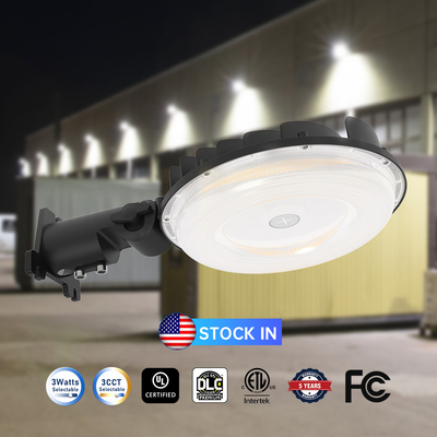 100W LED Gran Light Fixture 12000 lumens Sensor de fotocélulas de anochecer a amanecer IP65 UL DLC cUL aprobado