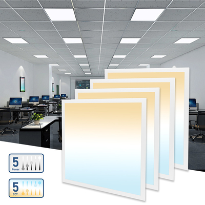ETL DLC 5.1 Panel de luz LED 30W 40W 50W 60W 72W 1x4' 2x2' 2x4' 120° Ángulo del haz 3000K 4000K 5000K