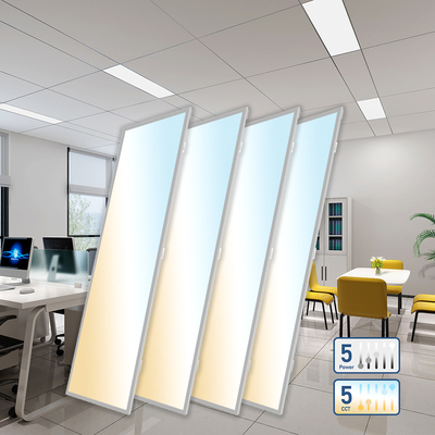 EE.UU. En stock LED Flat Panel Light ETL DLC Premium 3Power 3CCT Intercambiable 277V 347V 130lm/w