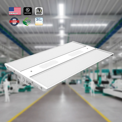 80W 400W Dimmable Industrial High Bay Square Led Light Highbay lineal para talleres industriales