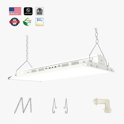 Luz LED lineal personalizada 80-400W Disminuible 13000lm para almacenes de tienda