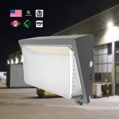 OEM FCC UL 30W-120W LED Wall Pack Light 140lm/W 3CCT ajustable para el camino de los muelles de carga