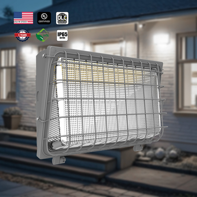 Luz de pared LED ajustable 3CCT con sensor de movimiento de microondas fotocélula IP65