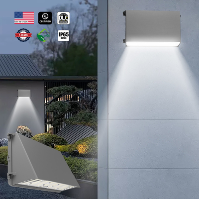 Lámpara de pared exterior de calle totalmente cortada IP65 80W/100W Seleccionable 277V 347V 480V LED Pared de pared