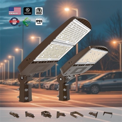 Luz de área LED de alta potencia de 300W regulable IP65 Adjustable 3CCT Y 3Power Luz de calle LED 45000Lm Luz exterior